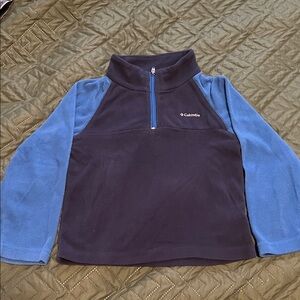 Kids Columbia Two-Tone Fleece Pullover
